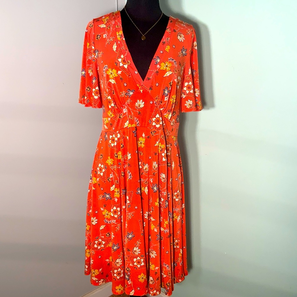 Torrid Beautiful Dark Orange Dress size 0x